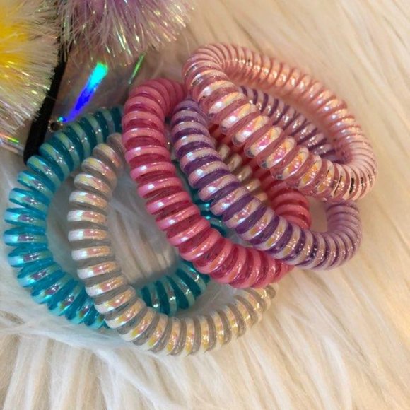 SparklemyUniverse Bunny Pompom Hair Accessory Set - Picture 8 of 8